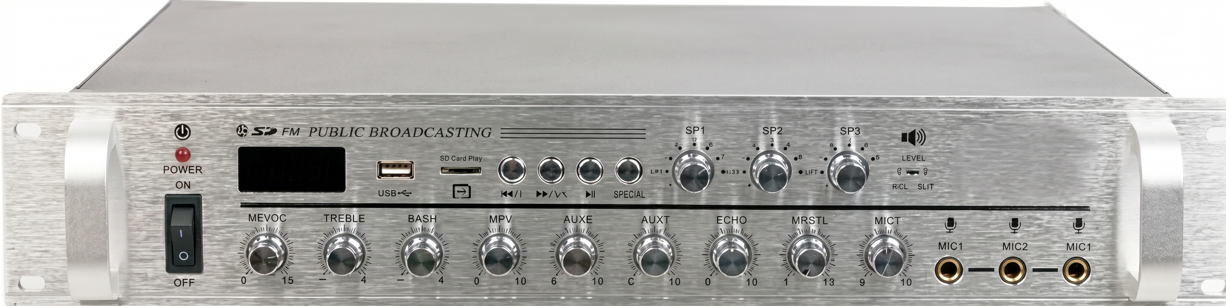 Amplificador 5 Zonas LY-180USB5D